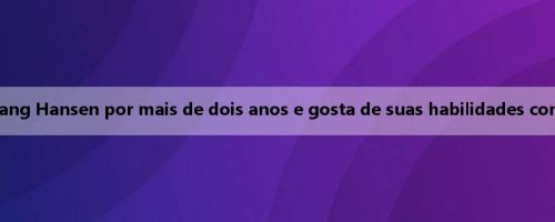 O pioneiro tem observado Yang Hansen por mais de dois anos e gosta de suas habilidades como passes de IQ de basquete