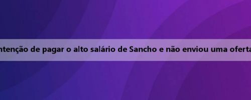 Romano: Juventus não tem intenção de pagar o alto salário de Sancho e não enviou uma oferta oficial ao Manchester United
