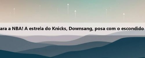 Fogo para a NBA! A estrela do Knicks, Downsang, posa com o escondido Labubu